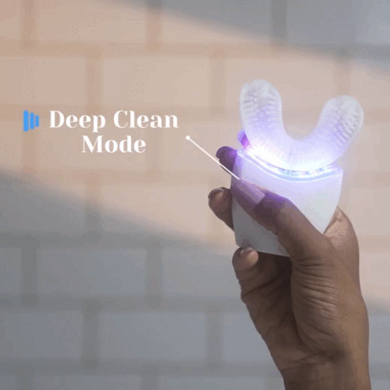 Steps to use 360° Sonic Electric Toothbrush